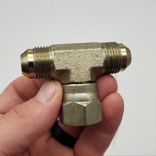 Parker 12 S6X Triple-Lok Branch Tee 3/4" JIC Flare Male 3/4" JIC Swivel Nut 2