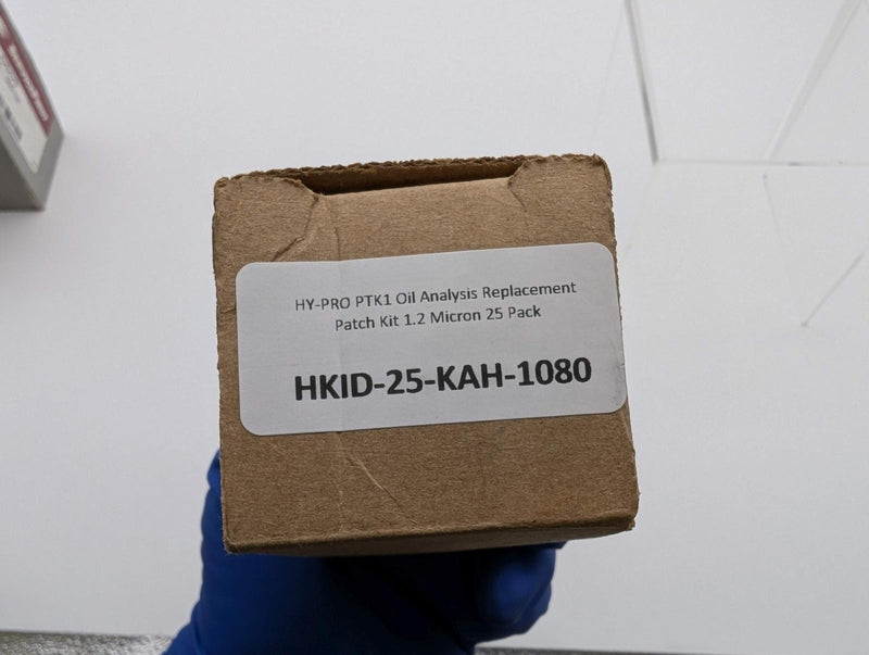 HY-PRO PTK1 Oil Analysis Replacement Patch Kit 1.2 Micron 25 Pack 2