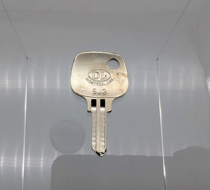 2x Dominion / Ilco SJ3 Key Blanks Fits Some Subaru Vehicles Nickel Plated 1