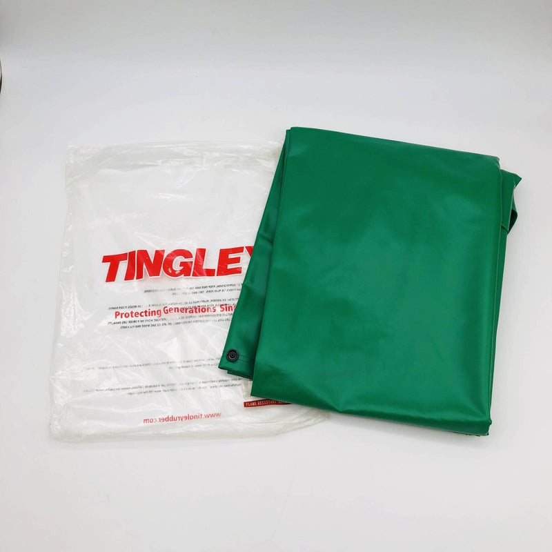 Tingley 41008 Rain Bib Overall Sz 3XL Green SafetyFlex Flame Resistant Plain Fro 6
