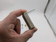 CompX C8060 Cam Lock 1-3/4" L 3/4" Dia Bright Nickel Keyed Differently 3