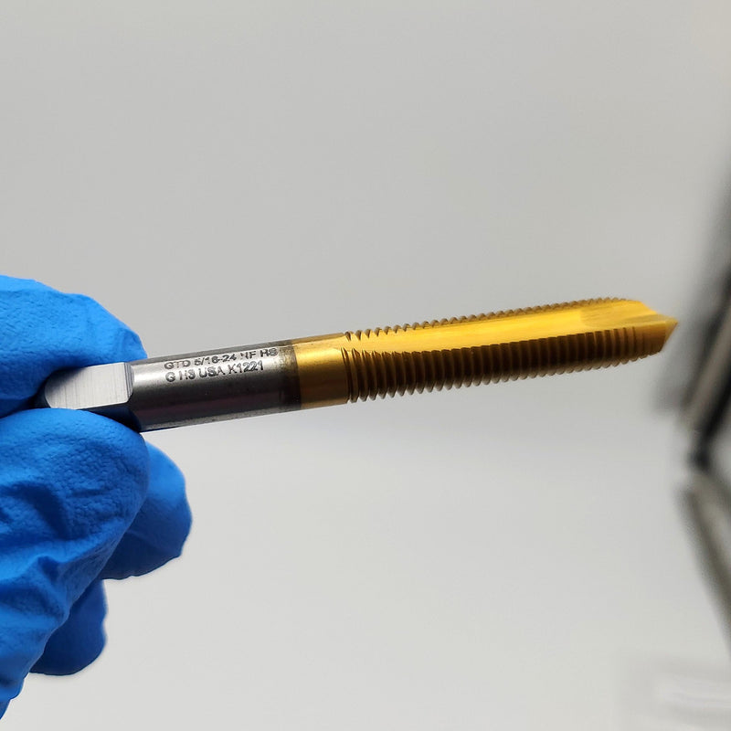 Widia Spiral Point Tap 5-16"-24 2 Flute 1-1/8" LOC 2-23/32" OAL HSS 2746857 3