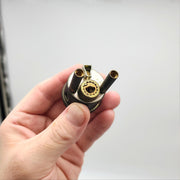 Schlage Rim Cylinder E2175 Matte Black 3/4"L 4" OAL 5 Pin C KWY Cylinder Only 3