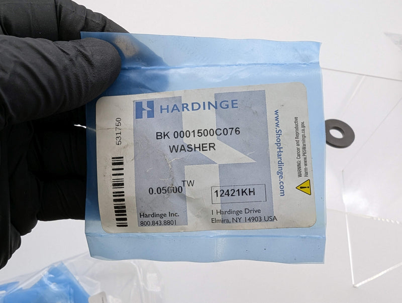 Hardinge BK 0001500C076 Washer 0.51" ID 1.26" OD 0.195" Thick