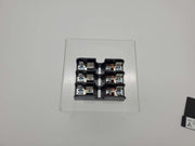 Mersen 30313R Fuse Block 30A 600V 3-Pole for Midget Fuses w/ Reinforced Clips 2