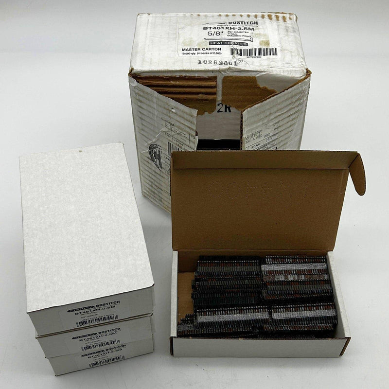 Stanley Bostitch Heat Treated T-Nails BT461XH-2.5M 5/8" Len .097 Sha 10,000/case 1