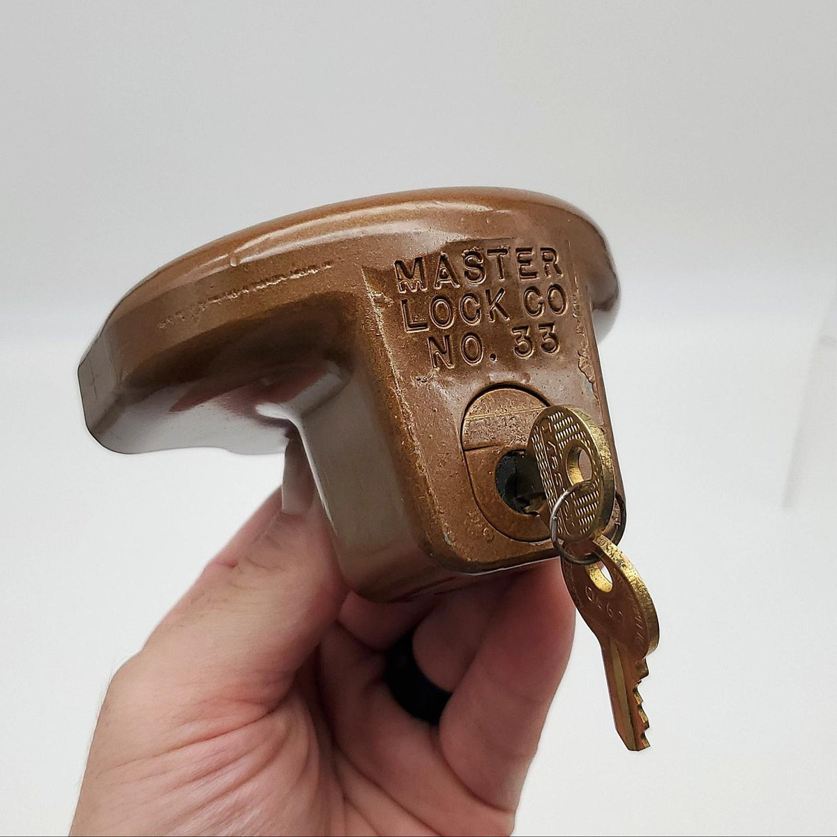 Master Lock Trailer Lock No 33 For 1-7/8