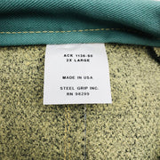 Steel Grip ACK 1136-50 Aluminized Coat 2XL Carbon Aramid 50" L FR Lining Welding 2