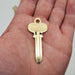 5x Segalock No 65 Key Blanks For Segal Locksets Brass Norwalk Conn 2