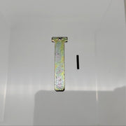 Yale 1802 Cylinder Plug Satin Chrome TA Keyway 6 Pin w/ Tailpiece & Roll Pin 5