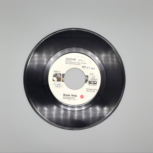 Rosie Vela Interlude Single Record A&M 1986 AM-2886 PROMO 2