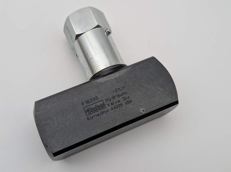 Parker F1620S Hydraulic Control Valve SAE-16 Port 1-5/16"-12 Thread 3,000 PSI