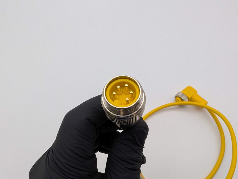 Turck RSM WKM 50-1M/S101 7/8" MiniFast 5 Pin Cordset 1 Meter U-85067