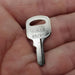 5x Abus 55/50 KB Padlock Key Blanks #90170 Nickel Plated 4 Pin 1