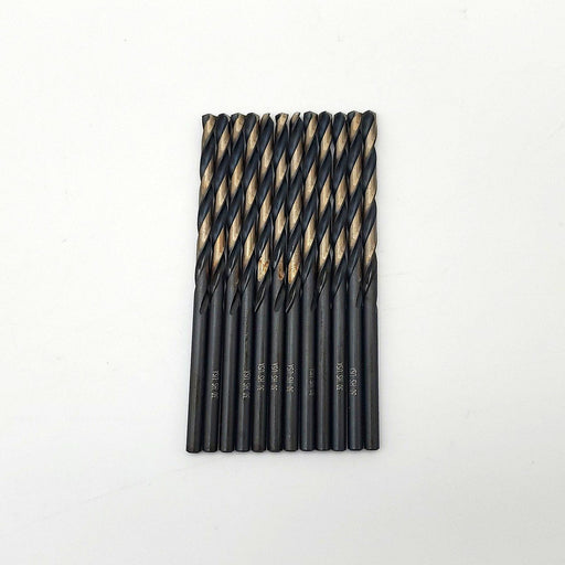 Cle-Line Size 30 Drill Bits 135 Deg Split Point HSS 2.75" OAL C18083 Pack of 12 1