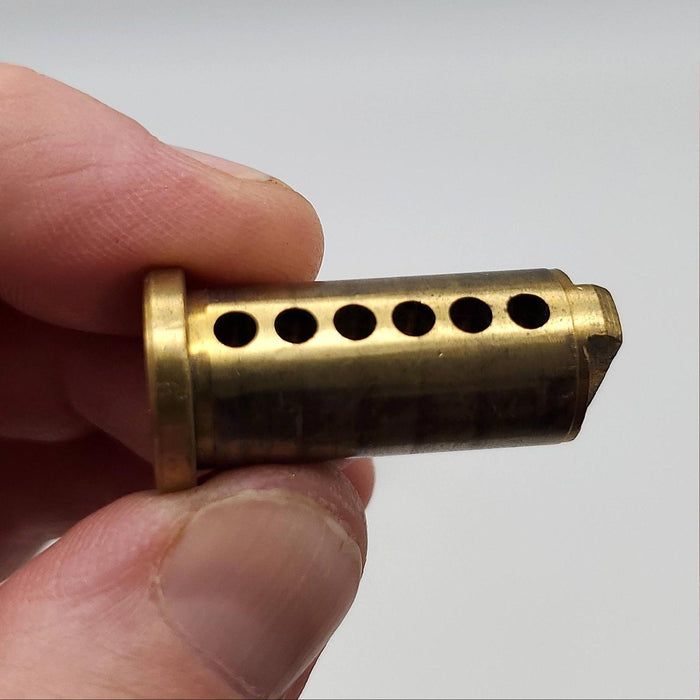 2x Schlage 33-406 Cylinder Plugs 1-1/8" C Keyway 6 Pin Satin Brass 606 4