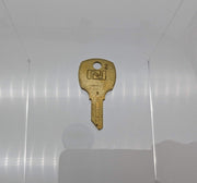 10x National D8790 Key Blanks 4 Pin for Some National Locks Brass 1