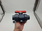 Asahi 1601010 1" Ball Valve Type 21 PVC EPDM Seals 150 PSI 3