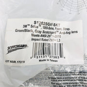 3M S1202SGAF-SKT Safety Glasses Solus 1000 Series Foam Strap Scotchgard 3 Pairs 2