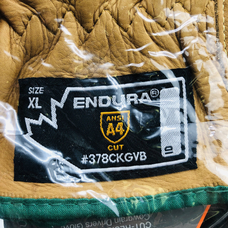 Superior 378CKGVB Cowgrain Drivers Glove XL Cut Resistant Anti Impact 1 Pair 2