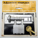 Master Lock No 475 Hasplock 4-1/2"L & Padlock Heavy Duty Keyed Alike USA Made 1