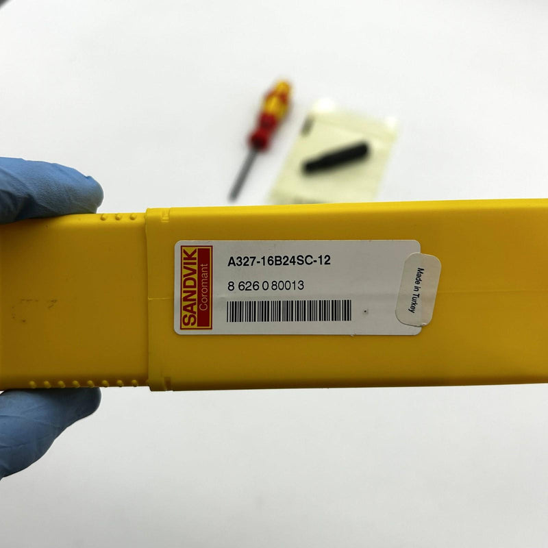 Sandvik A327-16B24SC-12 Adaptor Steel Weldon Shank 5/8 Diameter CoroMill 327 1ct 2