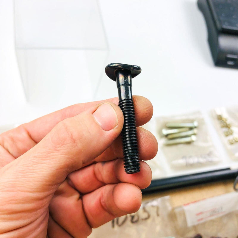 Snapper 90965 Screw Curved Head 1/4C x 1-7/8 OEM NOS Replaced 7090965 Coated Blk 6