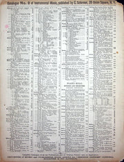 1884 Aquarelles Niels W Gade Op 57 Bk 3 Humoresque Folksong Style Sheet Music 3