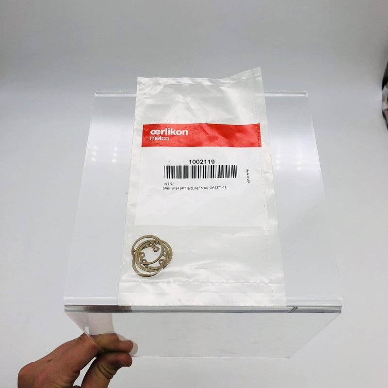 Oerlikon Metco 1002119 Retaining Ring Slip Spring for 5P-II Spray Gun Pack of 5 5