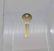 2x Ilco 885R Key Blanks for Some Yale Safe Deposit Boxes Nickel Silver 3