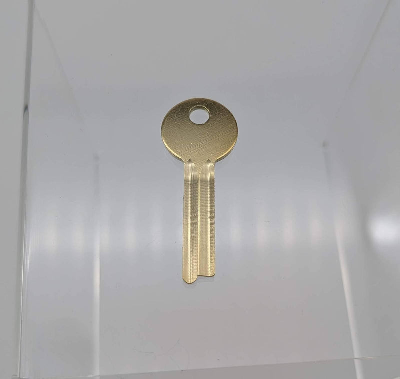 2x Ilco 885R Key Blanks for Some Yale Safe Deposit Boxes Nickel Silver 3