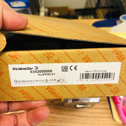 2pk Weidmuller 0342000000 Aluminum Enclosure Empty Housing Klippon K1 2