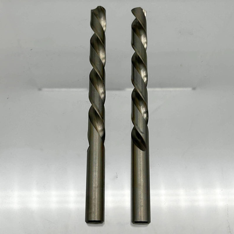 Chicago-Latrobe 44427 Jobber Drill Bit 27/64 List 150L Left Hand HSS Bright 2pk