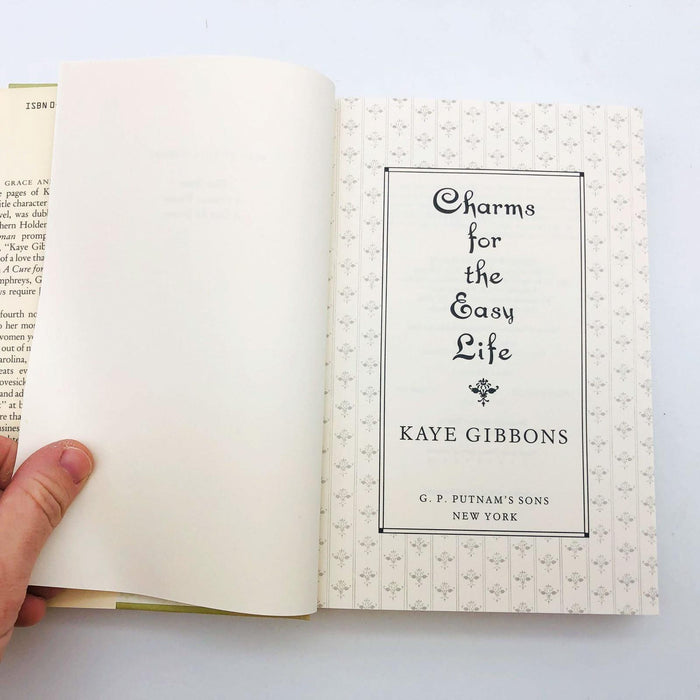 Charms For The Easy Life Kaye Gibbons Hardcover 1993 1st Ed/Print Women Family 7