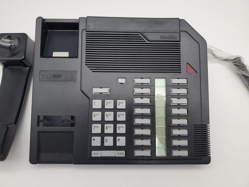 Nortel Meridian M2616 Basic Corded Phone Handsfree Feature Black Feature Phone 3