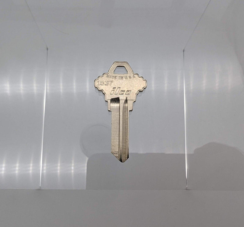 5x Ilco 1537 Key Blanks for Some Clopay Overhead Door Locks Nickel Plated 1