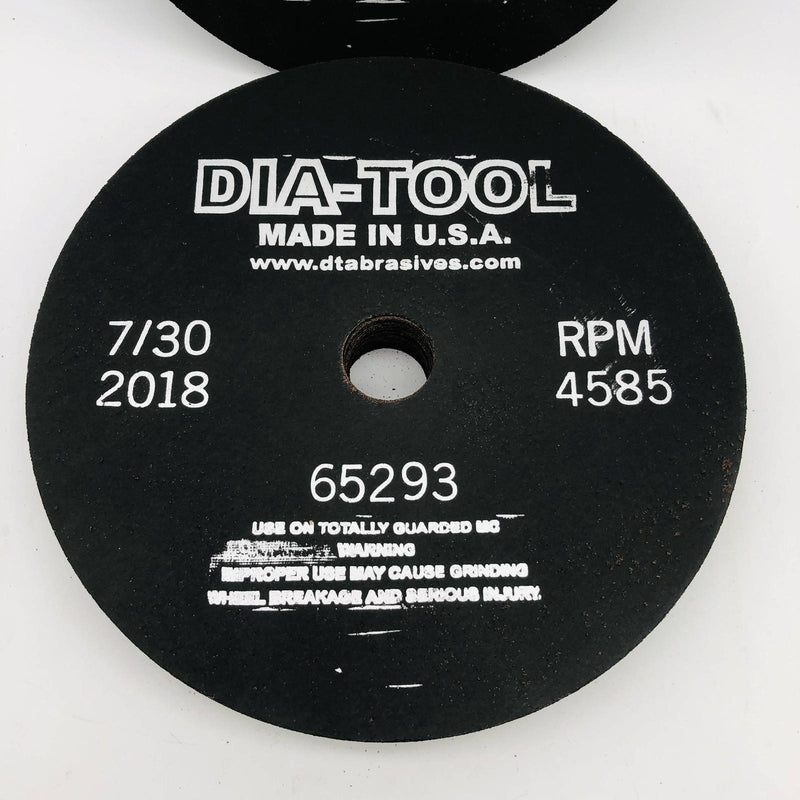 26x Diamond-Tool 65293 Cut Off Wheel BV0097 9-15/16 x .050 x 1-1/4 Dia-Tool 2