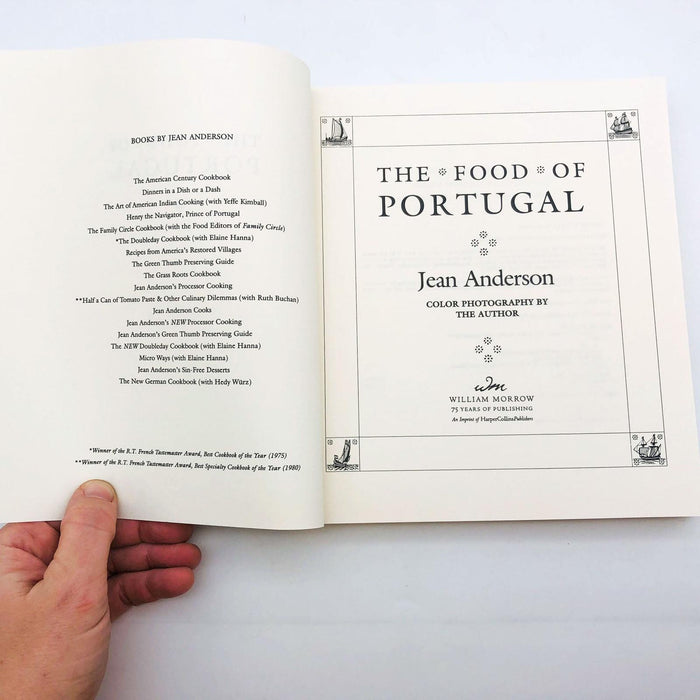 The Food Of Portugal Jean Anderson Paperback 1994 Revised Cookbook Recipes 6