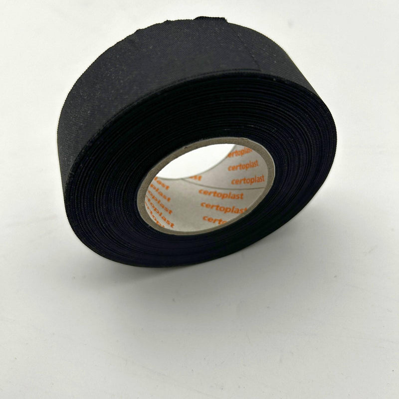 4x Certoplast 514 Pressure-Sensitive Adhesive Tape Fabric 25mmx25m Wiring Cable