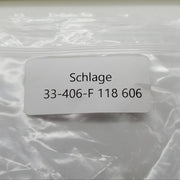 2x Schlage 33-406 Cylinder Plugs 1-1/8" F Keyway 6 Pin Satin Brass 606 7