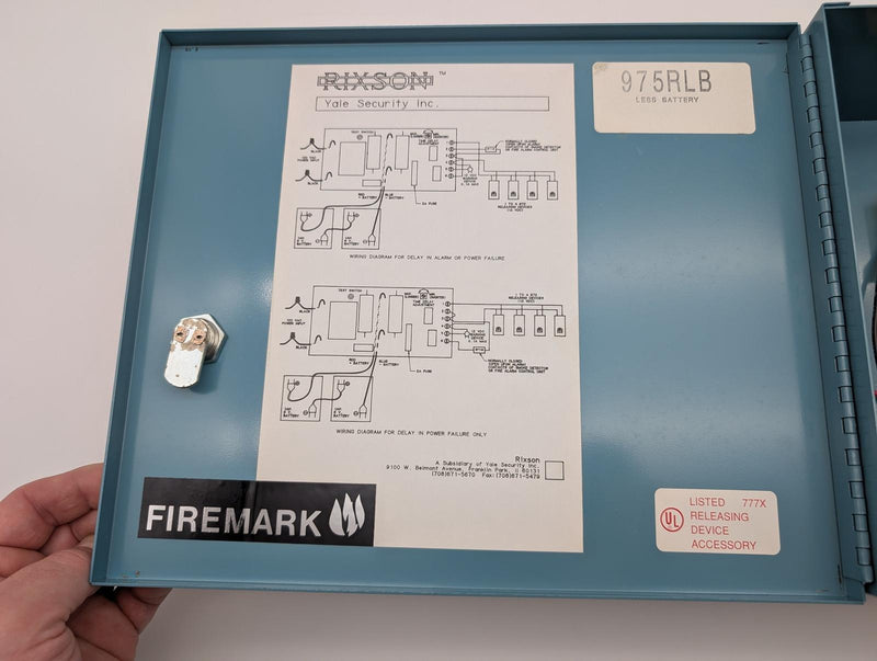 Rixson Firemark 975 Magnetic Releasing Device Time Delay Control Unit 0-45 Secs 3
