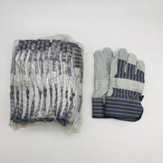 MCR Safety 1400 Split Leather Palm Work Gloves Size XL Safety Cuff 2.5"L 12 Pair 10