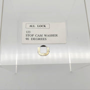 10x All Lock 123 Stop Cam Washers 90 Degrees 5/8" OD 0.35" ID USA Made NOS 1