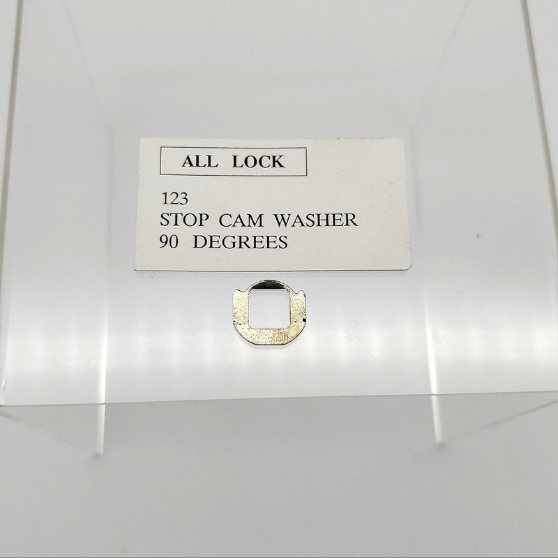 10x All Lock 123 Stop Cam Washers 90 Degrees 5/8" OD 0.35" ID USA Made NOS 1