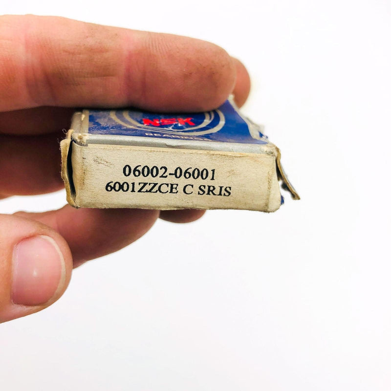 NSK 06002-06001 Bearing OEM NOS 6001ZZCE C SRIS Open 8