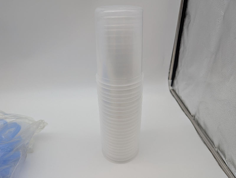 3M PPS 16324 Spray Paint Gun Cups x25 Lids x25 & Plugs x10 850ML Capacity 2