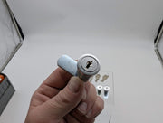 5x National Cam Locks 3/4" Length 5/8" Diam 1-1/4" L Straight Cam Keyed Alike 2