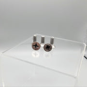 Rixson 107015 Intermediate Pivot Screw Set Satin Chrome for M19 Pivot Set of 5 1