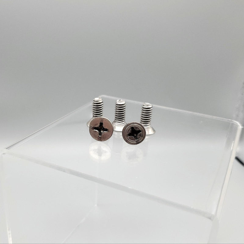 Rixson 107015 Intermediate Pivot Screw Set Satin Chrome for M19 Pivot Set of 5 1