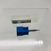 Kyocera 00559 Endmill .050 4FL Square End Series M4S .050X1/8X.150X1-1/2 .15 LOC 12